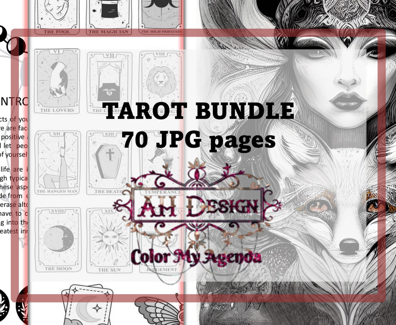 Editable Tarot Workbook