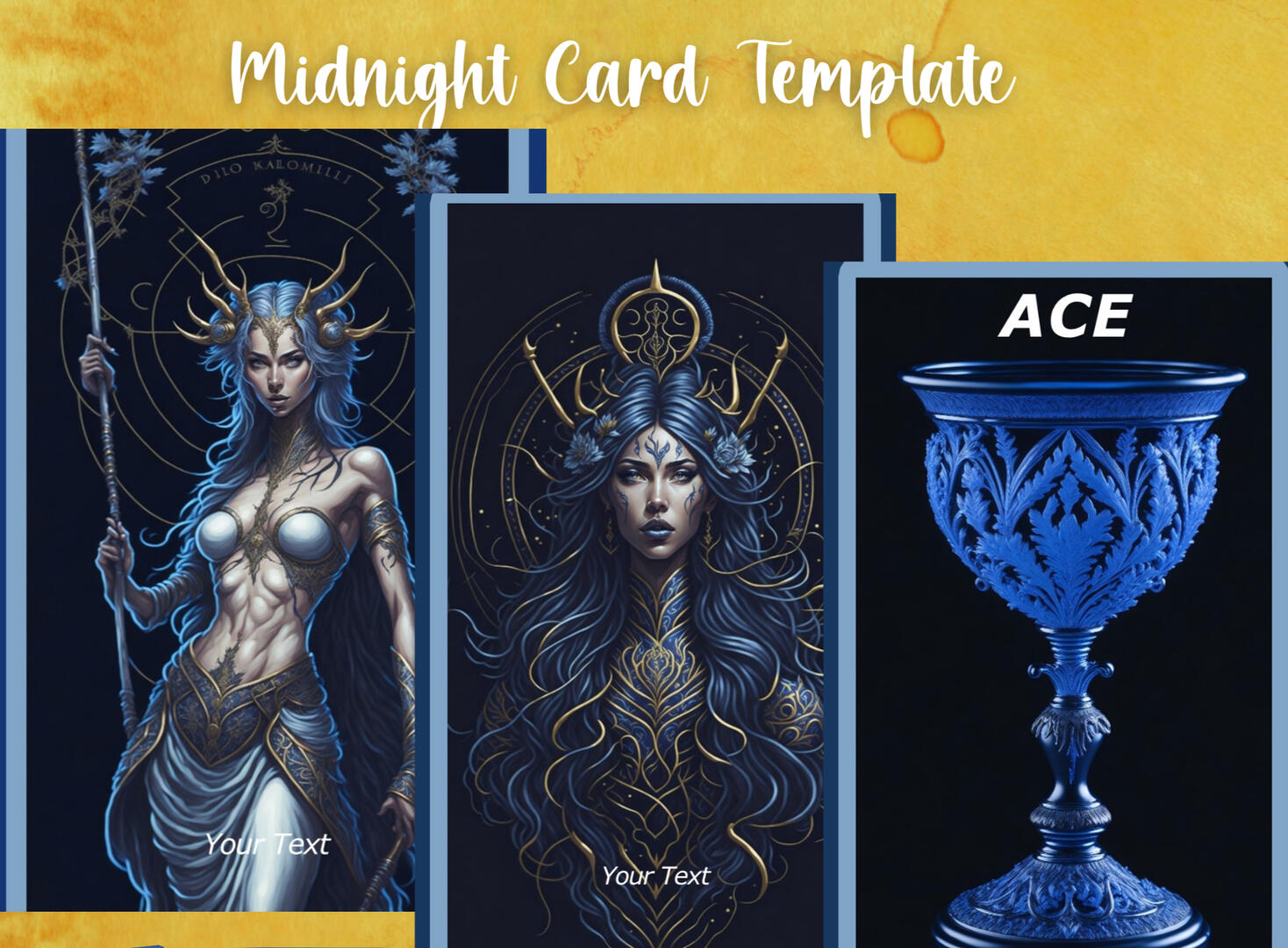 Tarot and Oracle Cards and Templates